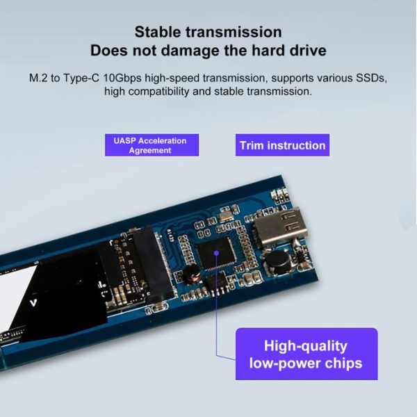 M2 NVME PCLe SSD CASE - Image 3