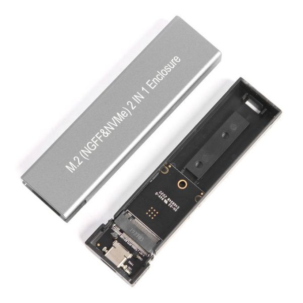 M2 SSD Case, NVME Enclosure to USB 3.1 - Image 3
