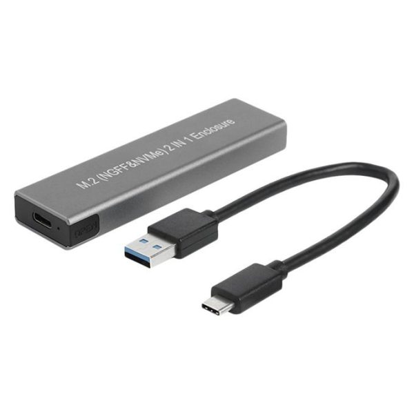 M2 SSD Case, NVME Enclosure to USB 3.1