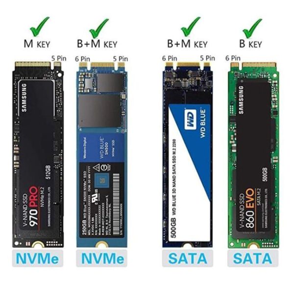 M2 SSD Case, NVME Enclosure to USB 3.1 - Image 7