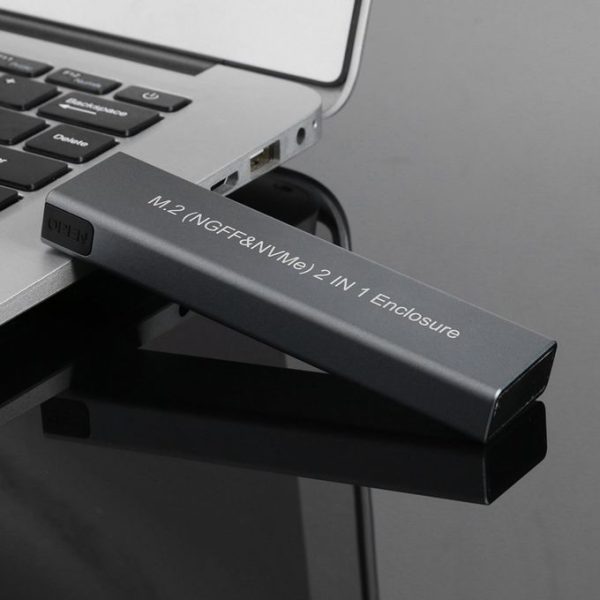 M2 SSD Case, NVME Enclosure to USB 3.1 - Image 6