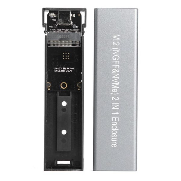 M2 SSD Case, NVME Enclosure to USB 3.1 - Image 4