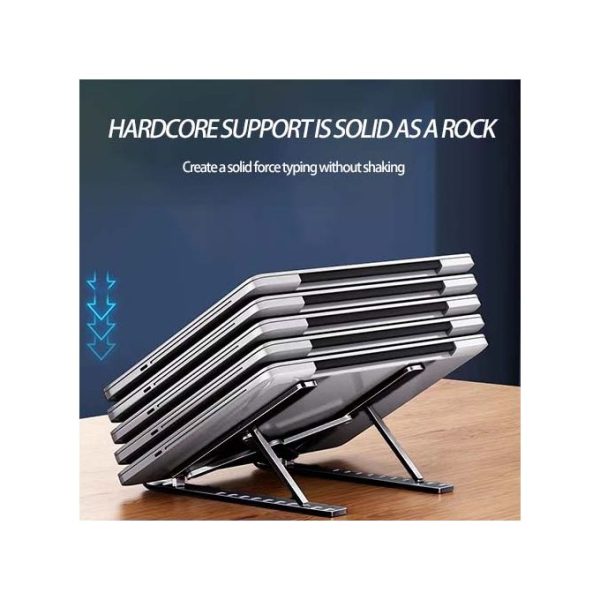 Foldable Aluminum Laptop Stand - Image 5