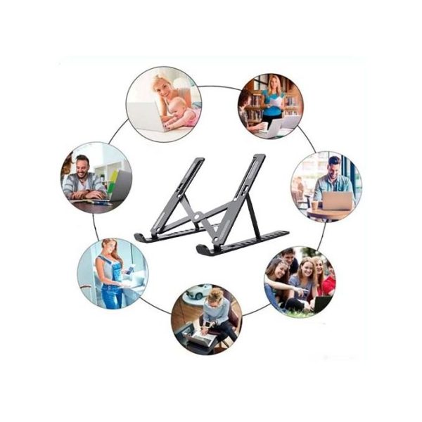 Foldable Aluminum Laptop Stand - Image 3